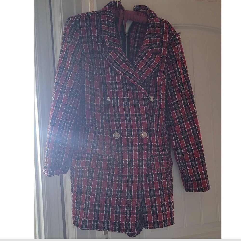 Tweed romper